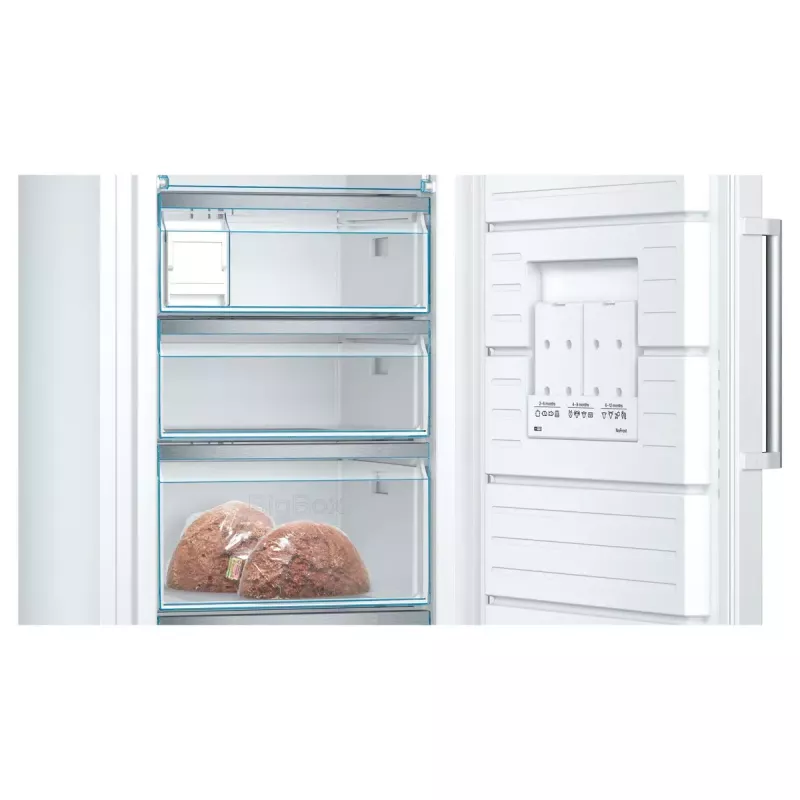 Bosch Serie 6 GSN54AWCV vertikalus šaldiklis 328 L baltas