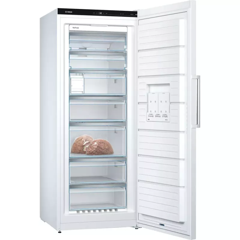 Bosch Serie 6 GSN54AWCV vertikalus šaldiklis 328 L baltas