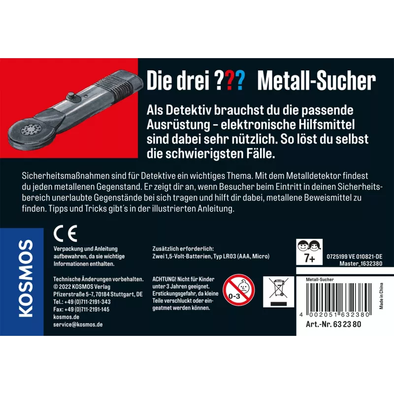 Kosmos 37754239 detektyvinis žaidimo rinkinys