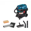 Bosch GAS 35 L SFC+ Professional dulkių siurblys šlapiam ir sausam valymui, 1200 W, juodas/mėlynas