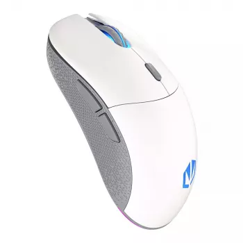 Pelė ENDORFY GEM Plus Wireless Onyx White belaidė RF + USB Type-C
