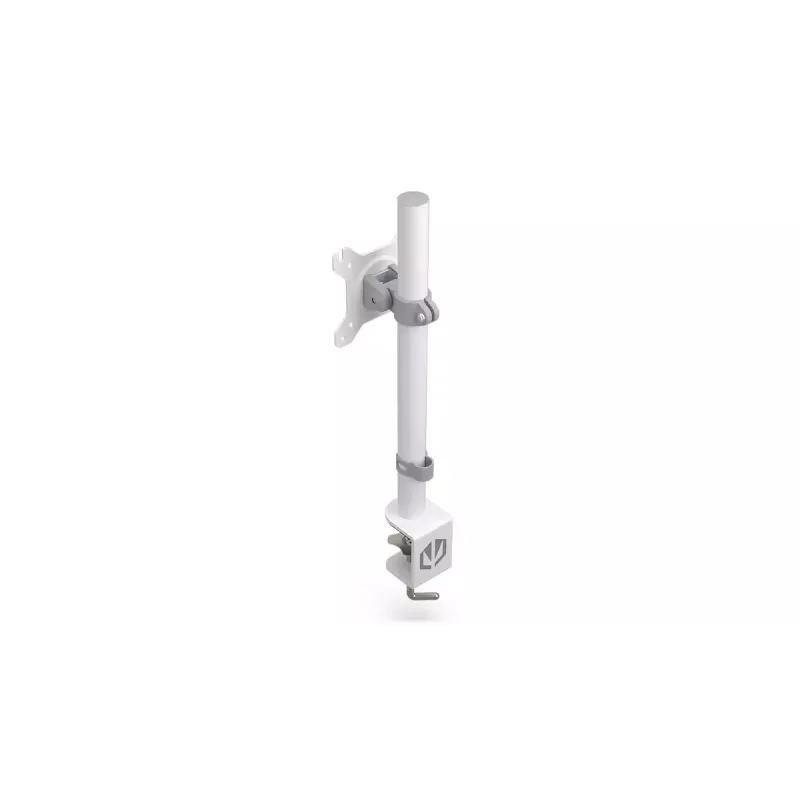 Monitoriaus laikiklis ENDORFY Atlas 27 colių (68,6 cm) ekranams, spaustuvinis prie stalo, VESA 75x75–100x100, max 8 kg, baltas