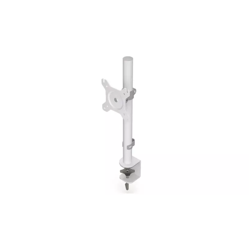 Monitoriaus laikiklis ENDORFY Atlas 27 colių (68,6 cm) ekranams, spaustuvinis prie stalo, VESA 75x75–100x100, max 8 kg, baltas