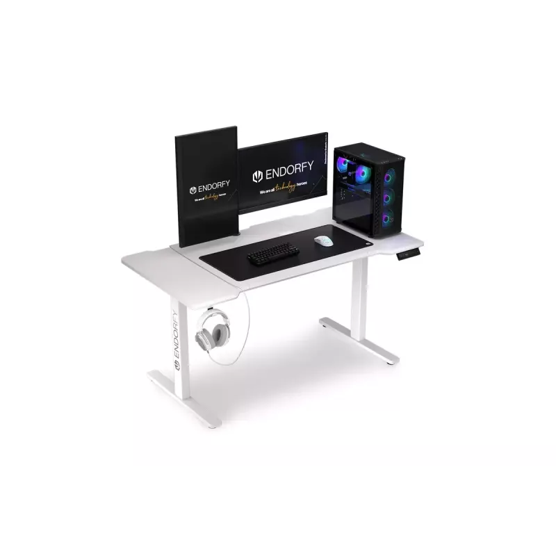 Stalas tiesus ENDORFY Atlas L Electric White 1500x780x720 mm