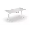 Stalas tiesus ENDORFY Atlas L Electric White 1500x780x720 mm
