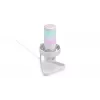 Mikrofonas PC ENDORFY AXIS Streaming White – USB, kardioidinis, 30–18 kHz, 192 kHz/24 bit, stalinis stovas, nutildymas, ausinių išvestis