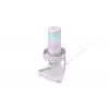 Mikrofonas PC ENDORFY AXIS Streaming White – USB, kardioidinis, 30–18 kHz, 192 kHz/24 bit, stalinis stovas, nutildymas, ausinių išvestis