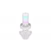 Mikrofonas PC ENDORFY AXIS Streaming White – USB, kardioidinis, 30–18 kHz, 192 kHz/24 bit, stalinis stovas, nutildymas, ausinių išvestis