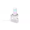 Mikrofonas PC ENDORFY AXIS Streaming White – USB, kardioidinis, 30–18 kHz, 192 kHz/24 bit, stalinis stovas, nutildymas, ausinių išvestis