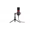 Mikrofonas PC ENDORFY Solum Streaming T – USB laidinis, 24 bitų / 48 kHz, 18–21000 Hz, stalinis stovas, ausinių išvestis, juodas