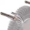 Aušintuvas SilverStone NT09-115X procesoriaus aušintuvas 9,2 cm aliuminis