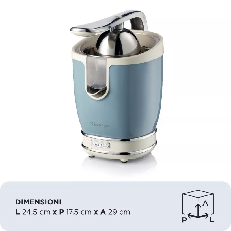 Elektrinė citrusinių vaisių spauda Ariete 0413/05 0.6L 85W Mėlyna