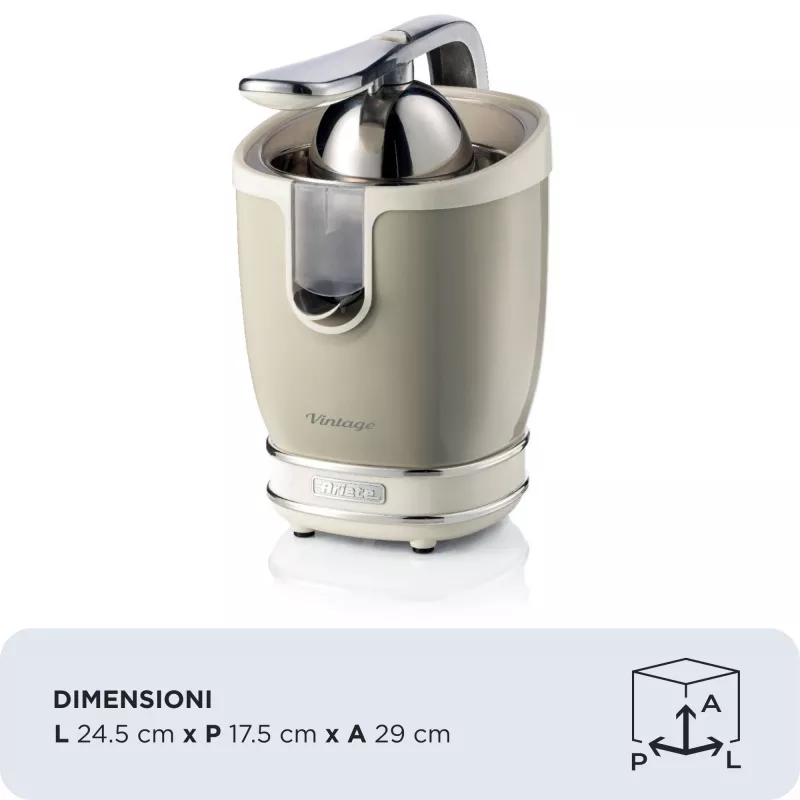 Elektrinė citrusinių vaisių spaudė Ariete 0413/03 0.6L 85W Smėlio spalvos