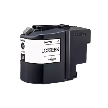 Originalus Brother rašalo kasetė LC22EBK juoda
