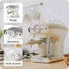 Ariete 1389 Vintage Espresso kavos aparatas - Espresso kavos aparatas maltai kavai arba ESE kapsulėms, pastelinės smėlio spalvos