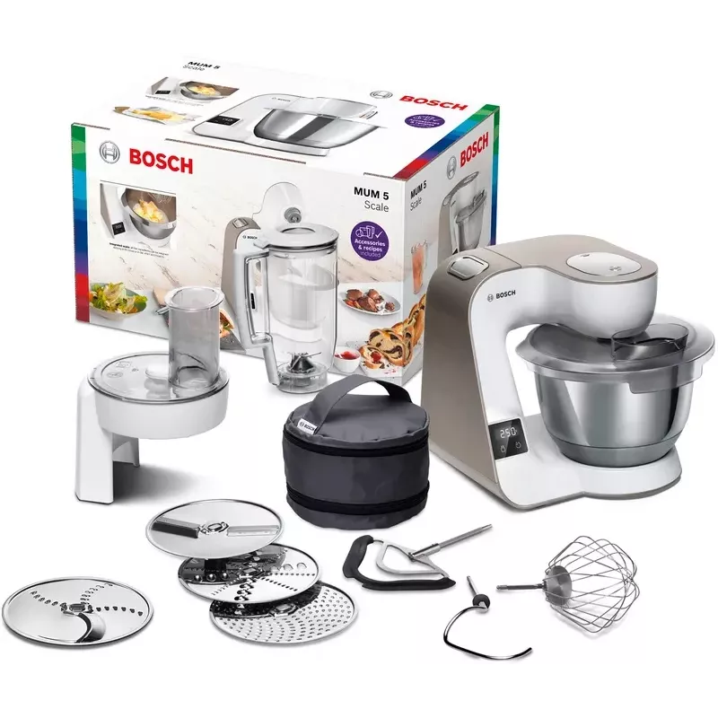Bosch MUM5XW20 virtuvinis kombainas 1000 W 3.9 L baltas