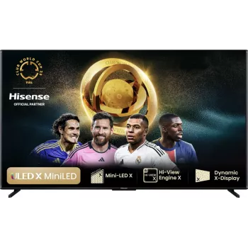 Hisense 85UXNQ 2.16 m (85 colių) 4K Ultra HD išmanusis televizorius Wi-Fi juodas, pilkas 700 cd/m²
