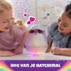 Hatchimals Alive Mystery Hatch Pufficorn interaktyvus žaislas Spinmaster, rožinė/balta, AA baterijos