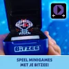 Bitzee Disney žaislas mėlynas su 30 personažų, maitinamas AA baterijomis