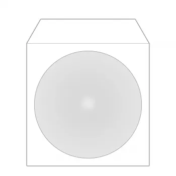 Vokas optiniam diskui MediaRange BOX62, 1 diskas, baltas