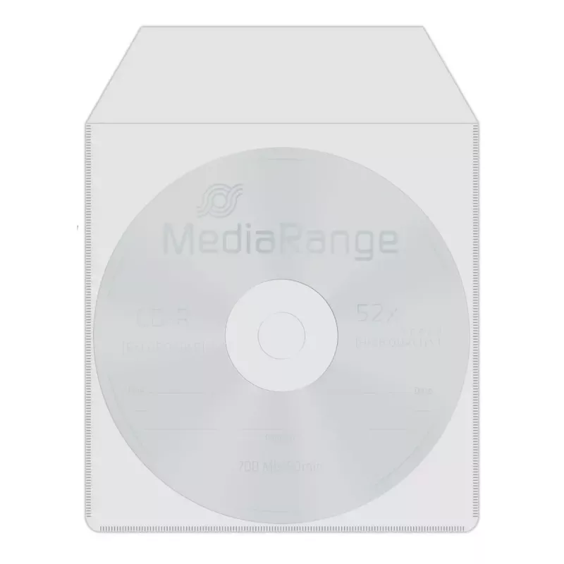 Vokas kompaktiniams diskams MediaRange BOX64 1 diskui pilka