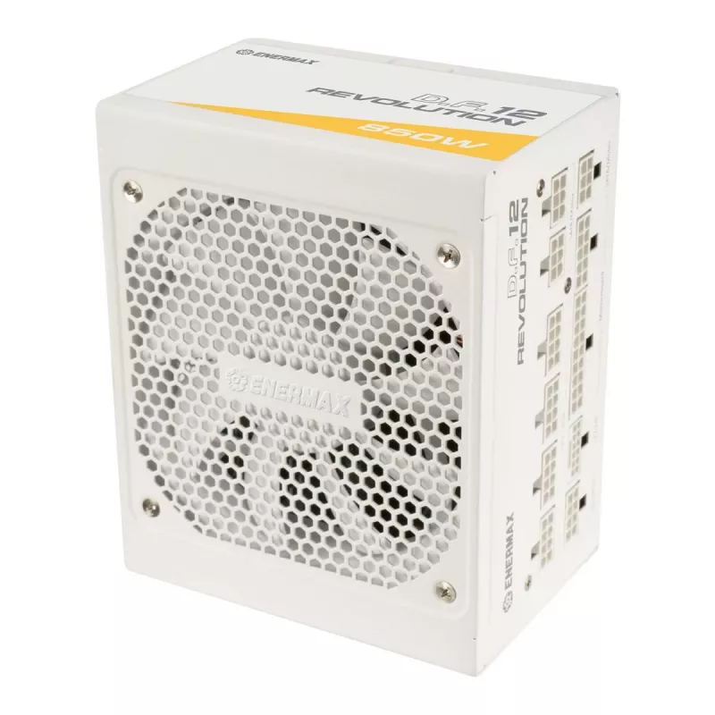 ENERMAX Revolution D.F. 12 850W 20+4 Pin ATX baltas maitinimo blokas