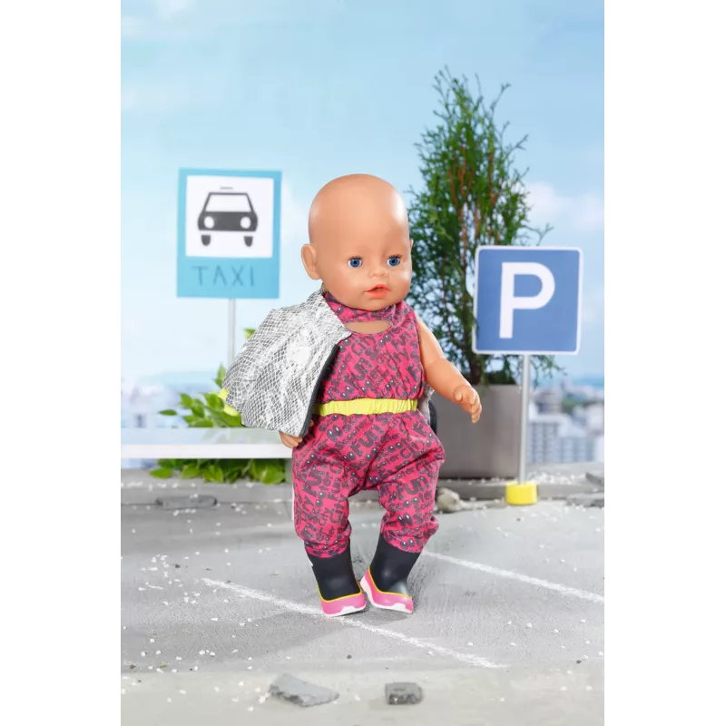 Paspirtukas lėlei BABY born City Deluxe Scooter Combo