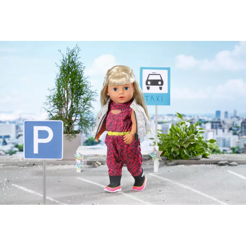 Paspirtukas lėlei BABY born City Deluxe Scooter Combo