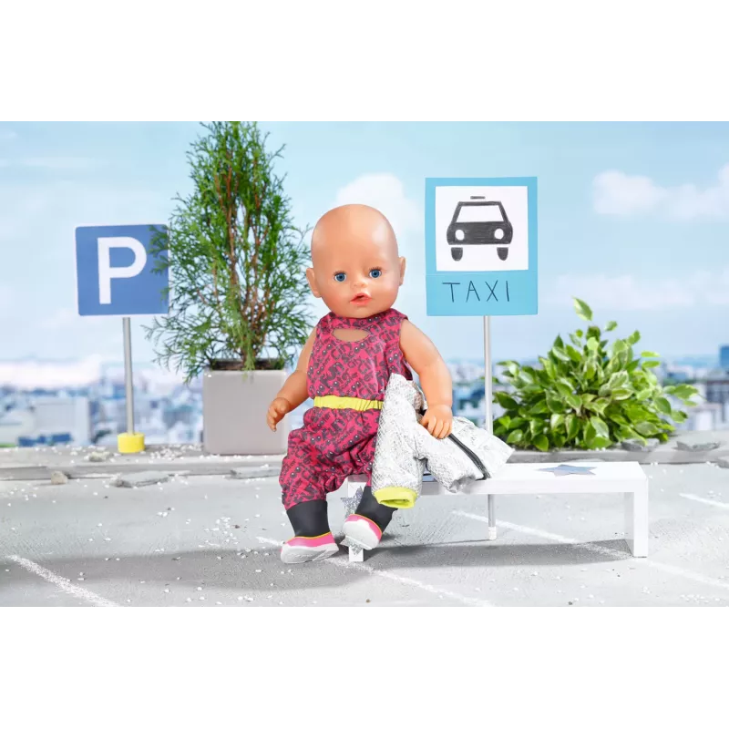 Paspirtukas lėlei BABY born City Deluxe Scooter Combo