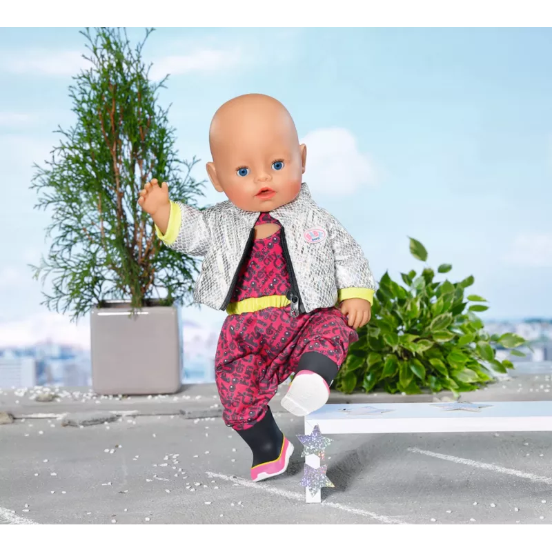 Paspirtukas lėlei BABY born City Deluxe Scooter Combo