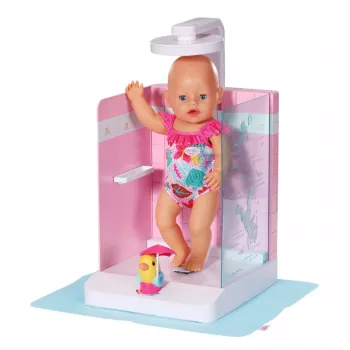 Lėlės vonios kambarys BABY born Bath Walk in Shower, rekomenduojamas nuo 3 metų