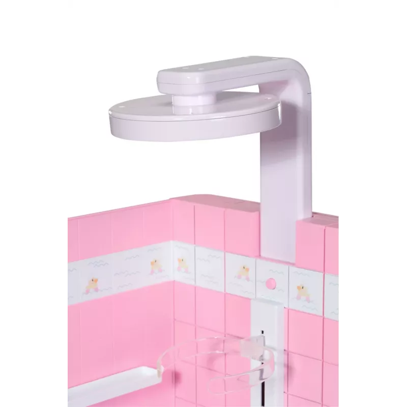 Lėlės vonios kambarys BABY born Bath Walk in Shower, rekomenduojamas nuo 3 metų