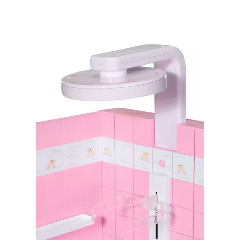 Lėlės vonios kambarys BABY born Bath Walk in Shower, rekomenduojamas nuo 3 metų