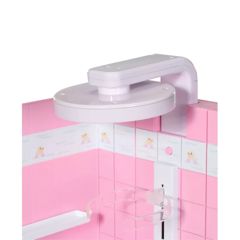 Lėlės vonios kambarys BABY born Bath Walk in Shower, rekomenduojamas nuo 3 metų
