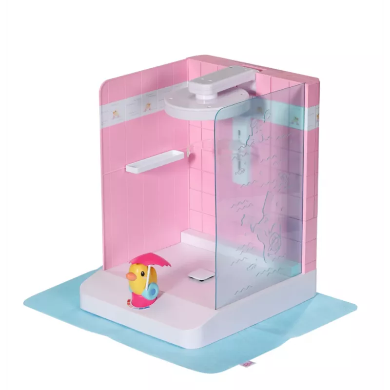 Lėlės vonios kambarys BABY born Bath Walk in Shower, rekomenduojamas nuo 3 metų