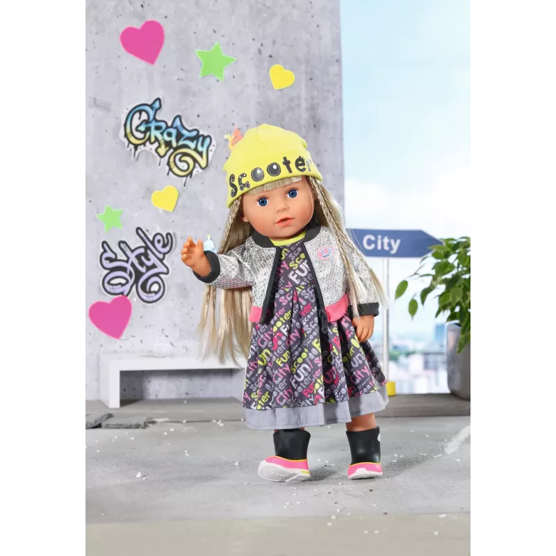 Lėlės drabužių rinkinys BABY born City Deluxe Style nuo 3 metų 180 g