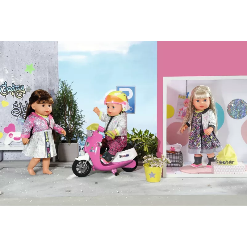 Lėlės drabužių rinkinys BABY born City Deluxe Style nuo 3 metų 180 g