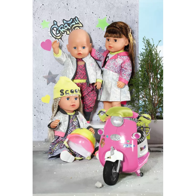 Lėlės drabužių rinkinys BABY born City Deluxe Style nuo 3 metų 180 g