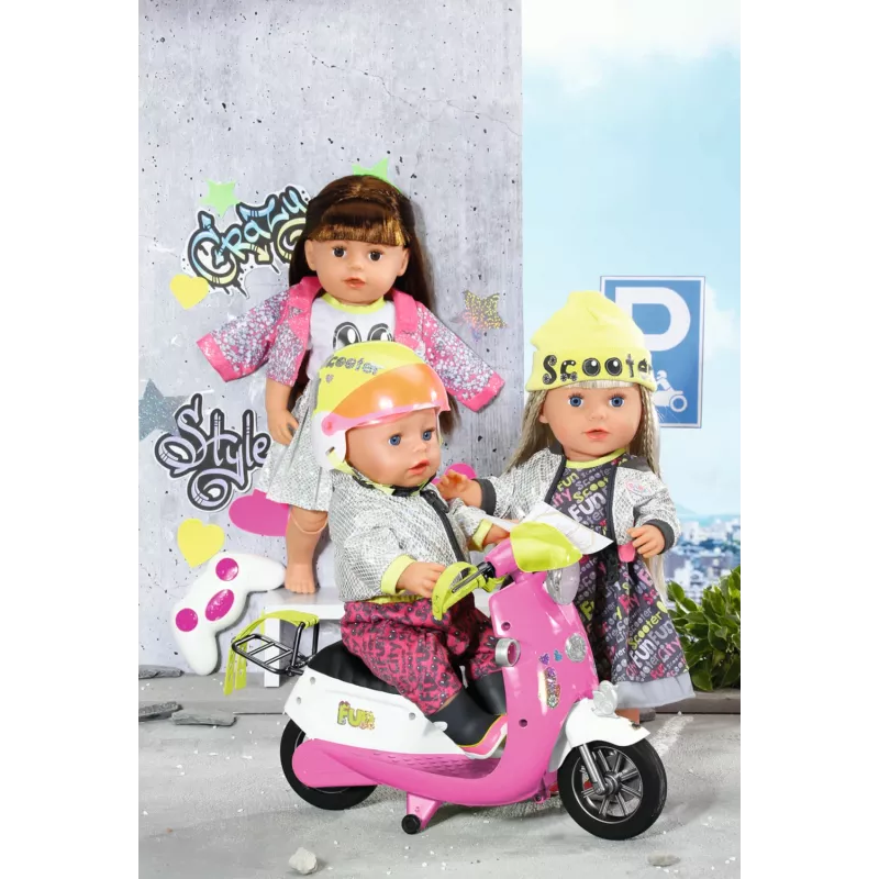Lėlės drabužių rinkinys BABY born City Deluxe Style nuo 3 metų 180 g
