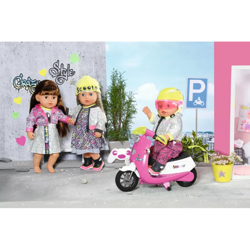 Lėlės drabužių rinkinys BABY born City Deluxe Style nuo 3 metų 180 g