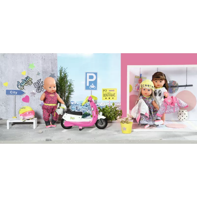 Lėlės drabužių rinkinys BABY born City Deluxe Style nuo 3 metų 180 g