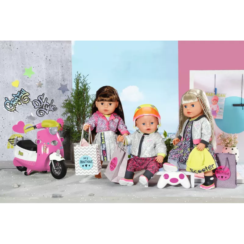 Lėlės drabužių rinkinys BABY born City Deluxe Style nuo 3 metų 180 g