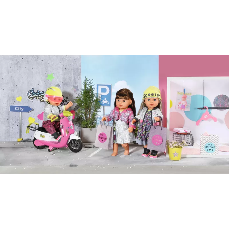 Lėlės drabužių rinkinys BABY born City Deluxe Style nuo 3 metų 180 g