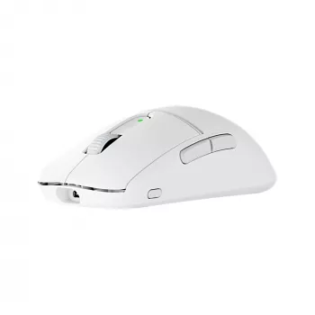 Turtle Beach Burst II Air White – 2,4 GHz belaidė žaidimų pelė: 47 g itin lengva, optiniai jungikliai, 26K DPI optinis jutiklis, „Bluetooth“, 120 h baterija