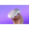 Turtle Beach Burst II Air White – 2,4 GHz belaidė žaidimų pelė: 47 g itin lengva, optiniai jungikliai, 26K DPI optinis jutiklis, „Bluetooth“, 120 h baterija