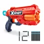 Pistoletas su strėlėmis ZURU XSHOT Excel Reflex 6, 12 strėlių, įvairiaspalvis