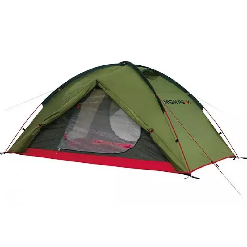 Palapinė High Peak Woodpecker 3 – 3 vietų, žaliai raudona, modelis N0802