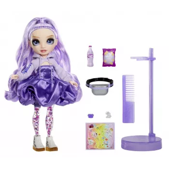 Rainbow High Sparkle & Shine mados lėlė – Viola (violetinė)