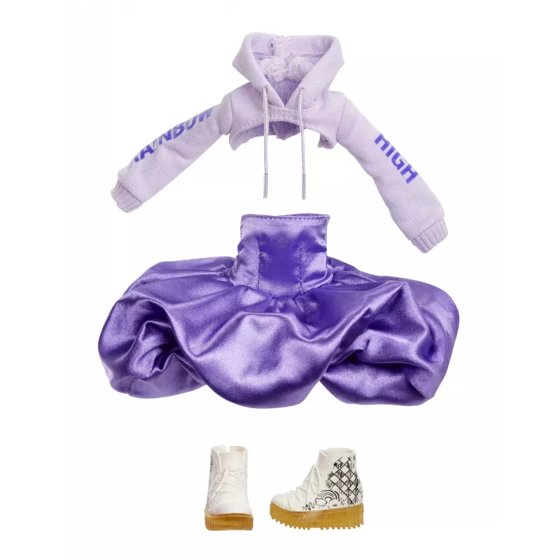 Rainbow High Sparkle & Shine mados lėlė – Viola (violetinė)