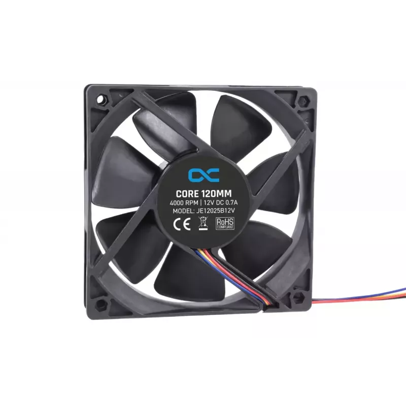 Ventiliatorius Alphacool Core 120mm 24845 12 cm 4000 RPM Juodas
